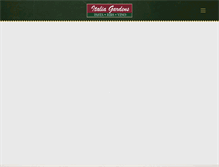 Tablet Screenshot of italiagardens.com